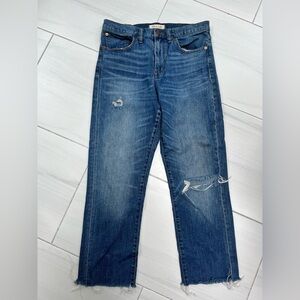 Madewell Women's Boyfriend Jeans in Blue